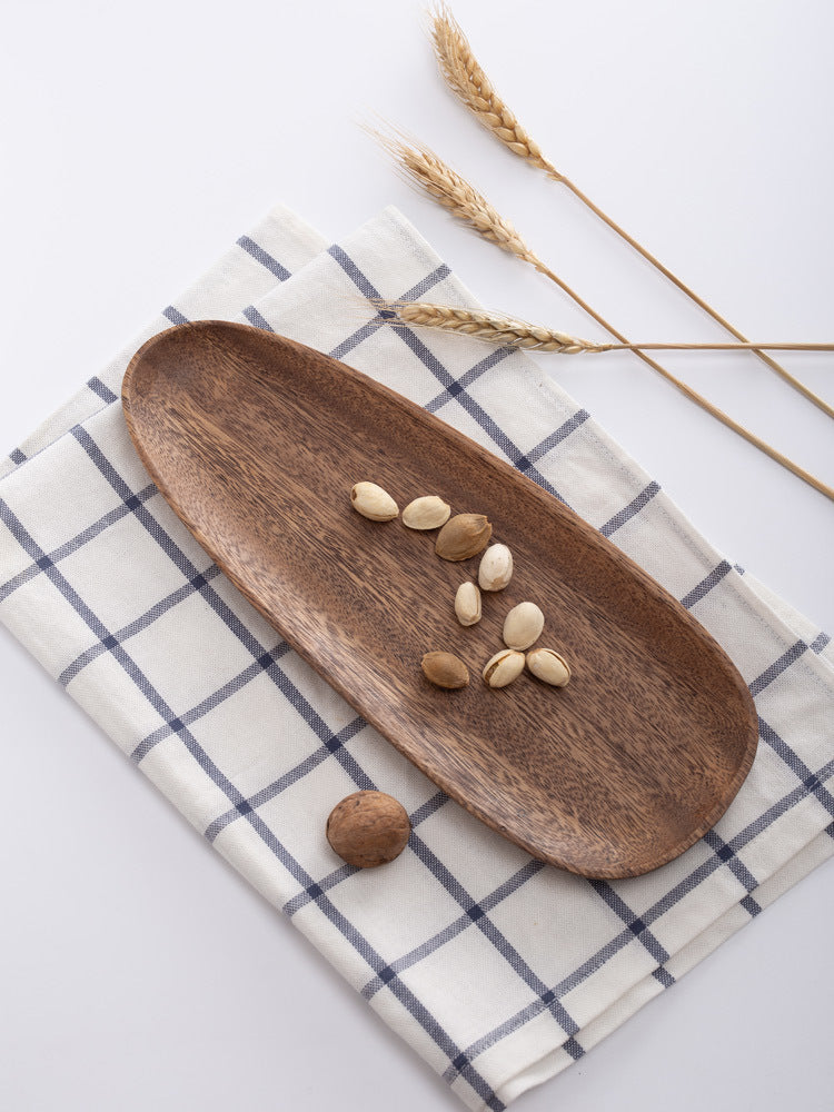 Set de 5 plateaux en bois